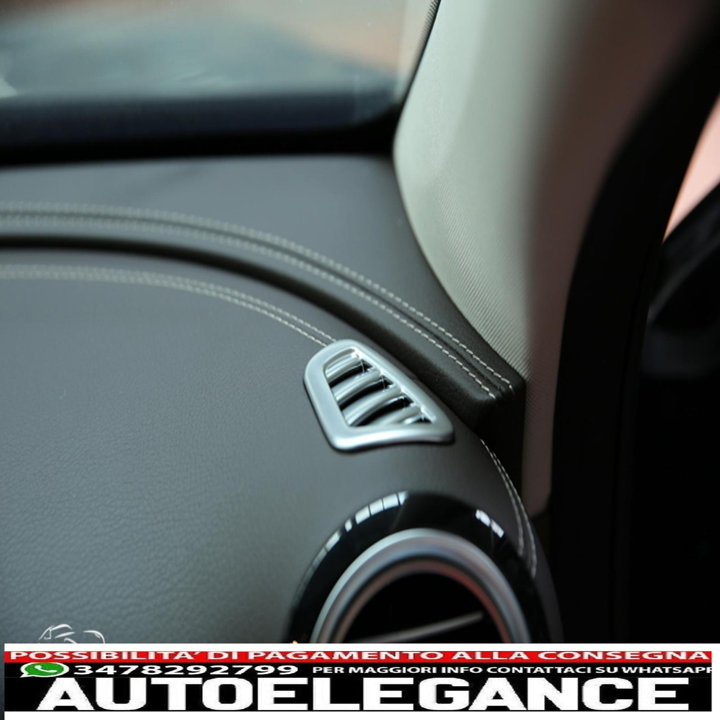 chrome faucet nozzles ventilation ventilation dashboard for mercedes w213 e-class show original titleoriginal textchrom blende lüftdüsen lüftung armaturenbrett für mercedes w213 e-klasse