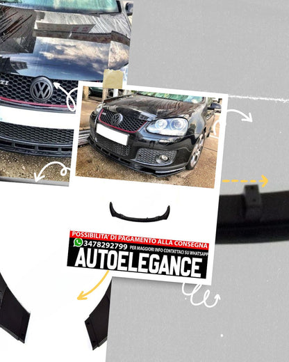 TUNING ABS front spoiler for VW Golf 5 GTI 2004-2008