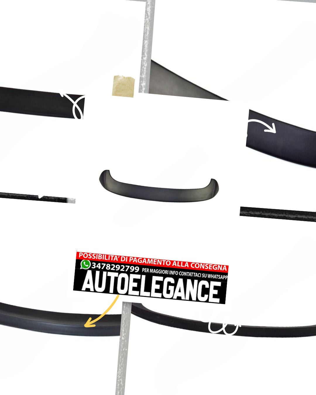 SPOILER suitable for VOLKSWAGEN TIGUAN 2007-2016