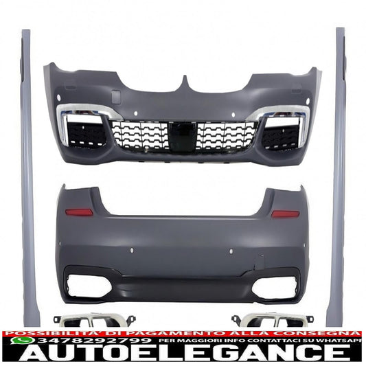 kit carrozzeria adatto per bmw serie 7 g12 (2015-02.2019) m-tech m-technik sport design