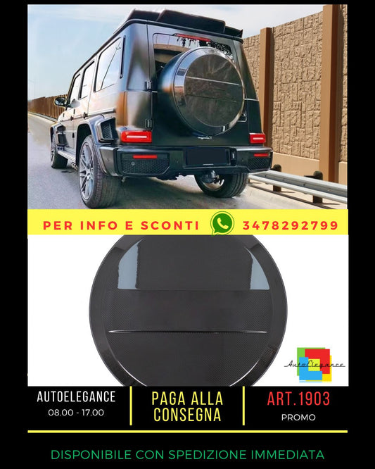 ✨Carbon Fiber Spare Wheel Cover For Mercedes G-Class W463 W464✨