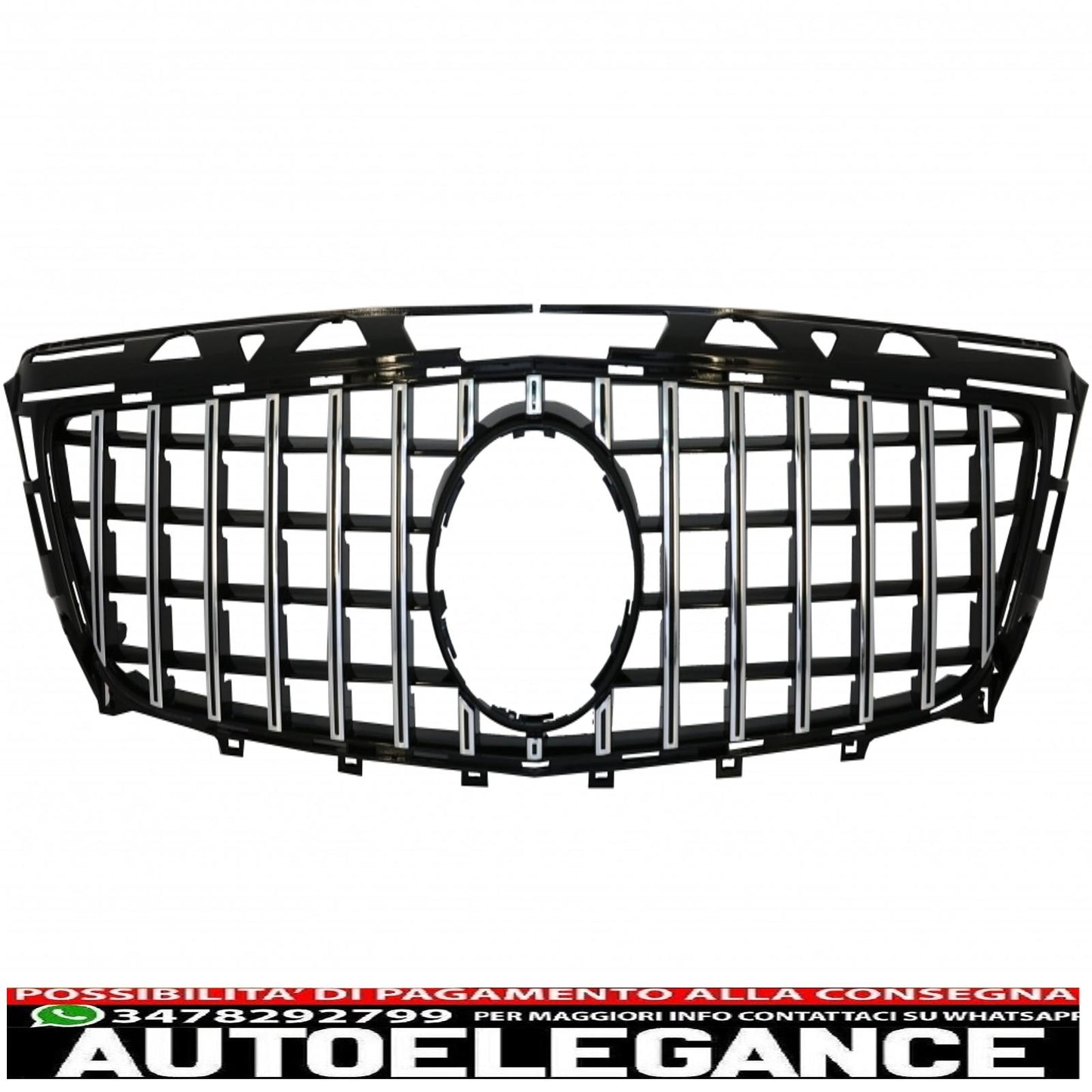 front grille suitable for mercedes cls w218 c118 (2011-2014) x218 shooting Brake (2012-2014) gt-r design panamericana 