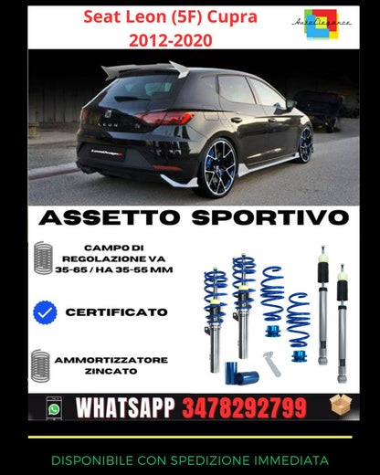 🔥Assetto sportivo adatto per Seat Leon (5F) Cupra 2012-2020🔥