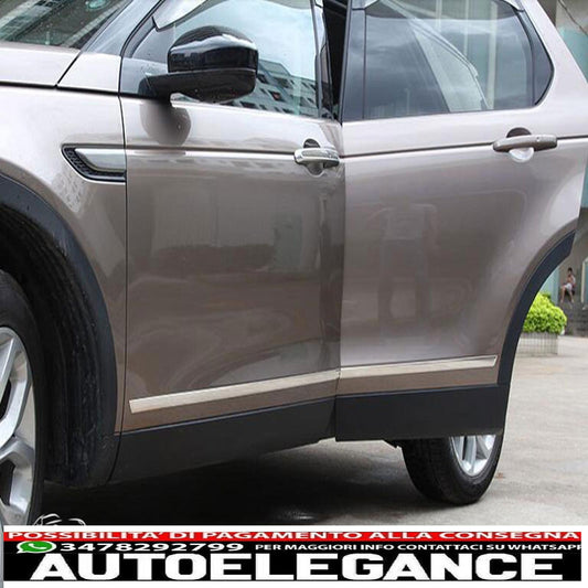 barre ornative acciaio inox cromo barre per land rover discovery sport (l550)-mostra il titolo originaletesto modanature originali in acciaio inox cromate modanature porta per land rover discovery sport (l550) AUTOELEGANCERICAMBI