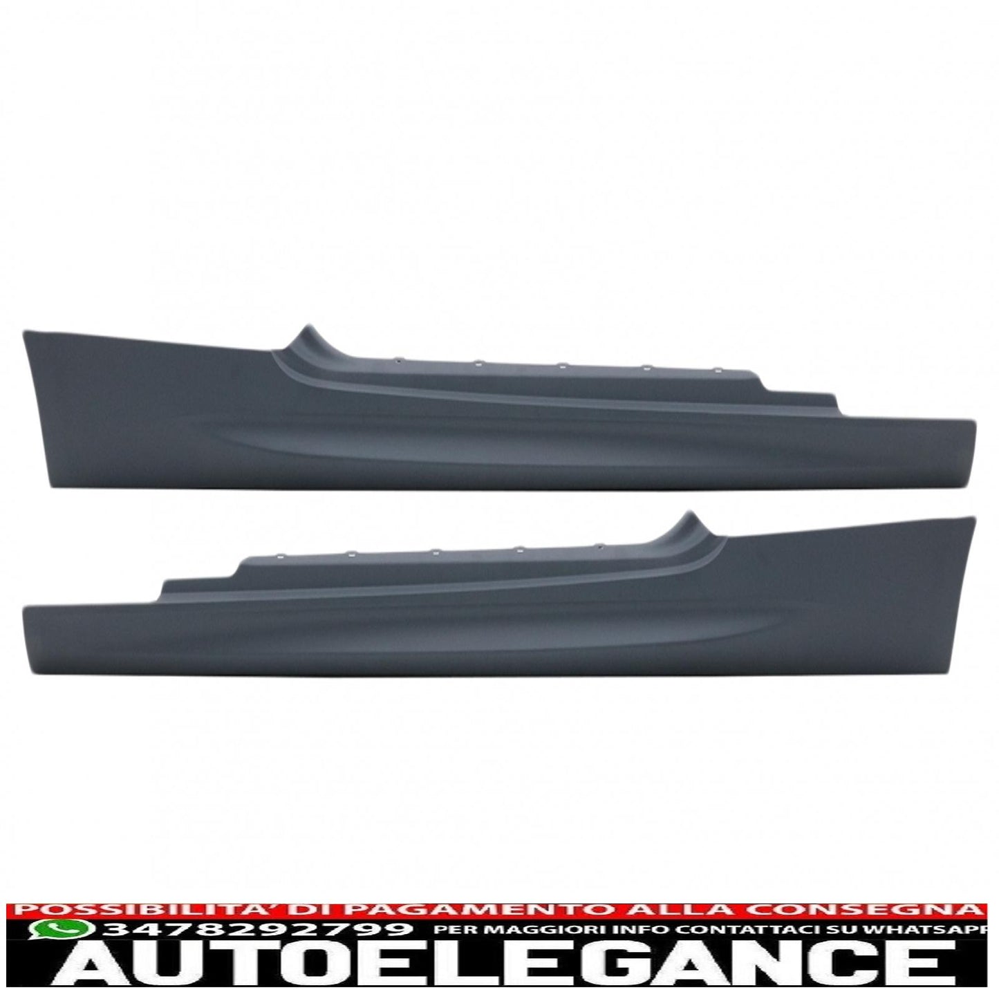 side skirts suitable for bmw 3 series e92 e93 (2005-2014) coupe cabrio m-technik design 