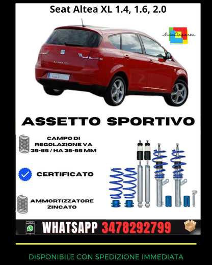 🔥Assetto sportivo adatto per Seat Altea XL 1.4, 1.6, 2.0, 2.0T / DSG🔥