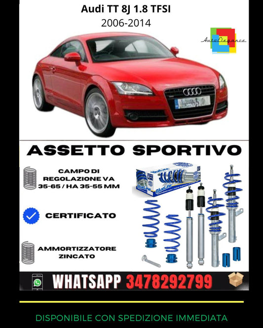 🔥Assetto sportivo ADATTO PER Audi TT 8J 1.8 TFSI  2006-2014🔥