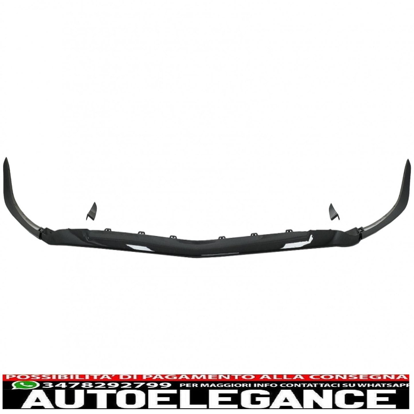 Front bumper lip extension fit for mercedes a class a45 w177 v177 (2018-up) a45s piano black design