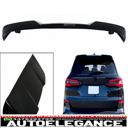 roof spoiler suitable for bmw x5 g05 (2018-up) piano black