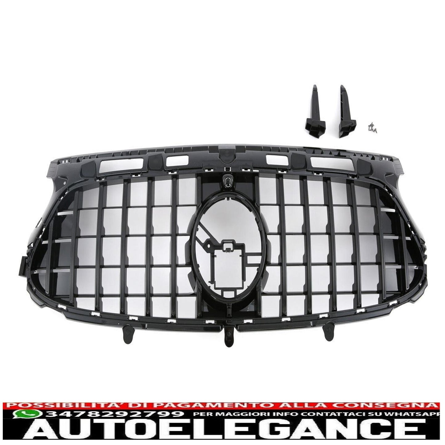 griglia radiatore sport panamericana gt adatta for mercedes h247 gla amg-line-mostra il titolo originaletesto originalesport panamericana gt grill radiatore grille fits for mercedes h247 gla amg-line