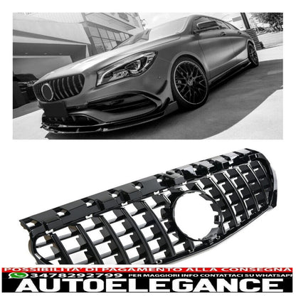 For Mercedes C117 CLA GT sports radiator grille