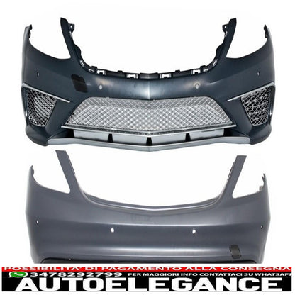 body kit suitable for mercedes s class w222 (2013-06.2017) design s65 with pdc
