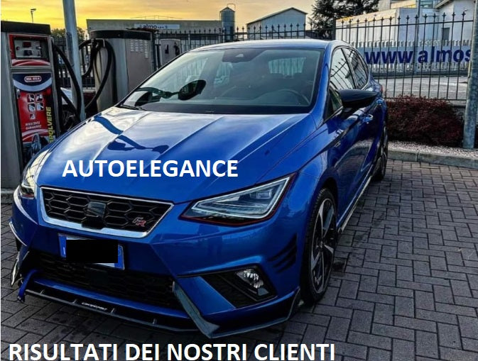 UNDER FRONT BUMPER SEAT IBIZA 6F 2017+ 5 DOORS SPLITTER ABS SPORTY LOOK