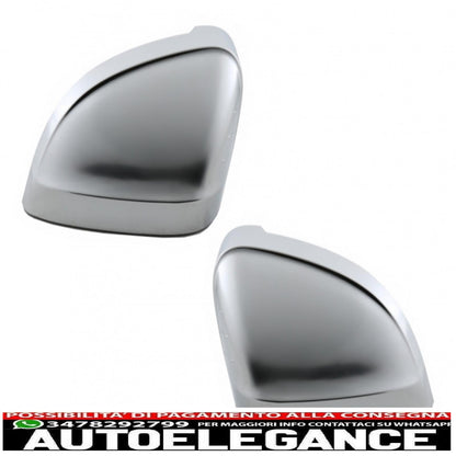Copri specchietti adatti per audi a4 b9 (2016-) alloggiamento completo placcato in alluminio AUTOELEGANCERICAMBI