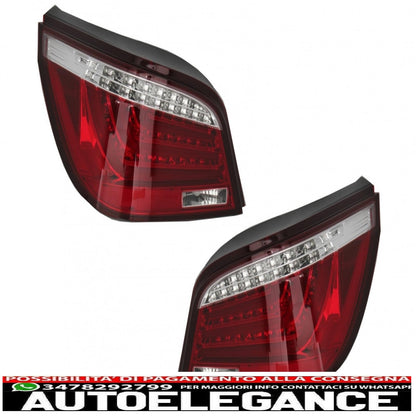 led rear lights suitable for bmw 5 series e60 (04.2003-03.2007) red white
