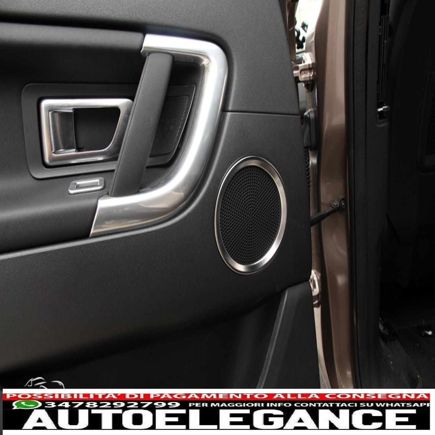 chrome frame speaker mask for land rover discovery sport (l550) - show original titleoriginal textlautsprecher blende rahmen chrom für land rover discovery sport (l550)