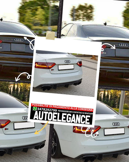 SPOILER SUITABLE FOR AUDI A5 8T S-LINE LIFT 2012-2016 