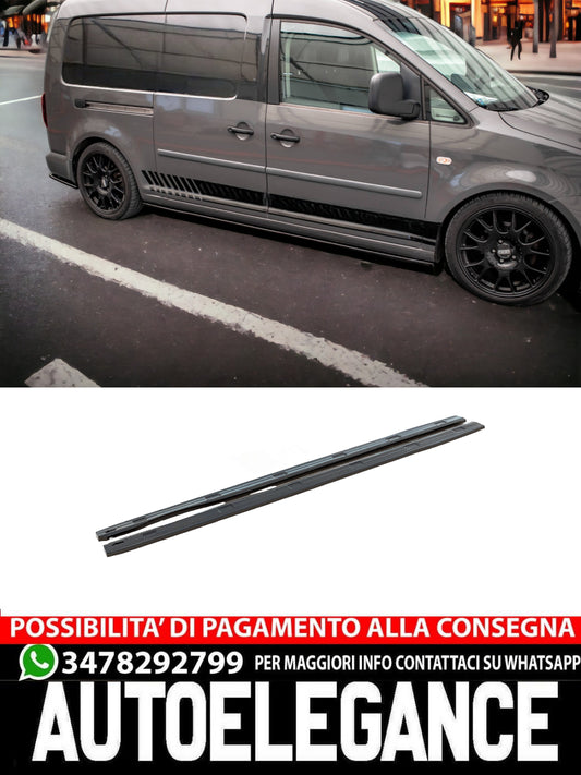 SIDE SKIRTS FOR VOLKSWAGEN CADDY LONG MK3 FACELIFT 
