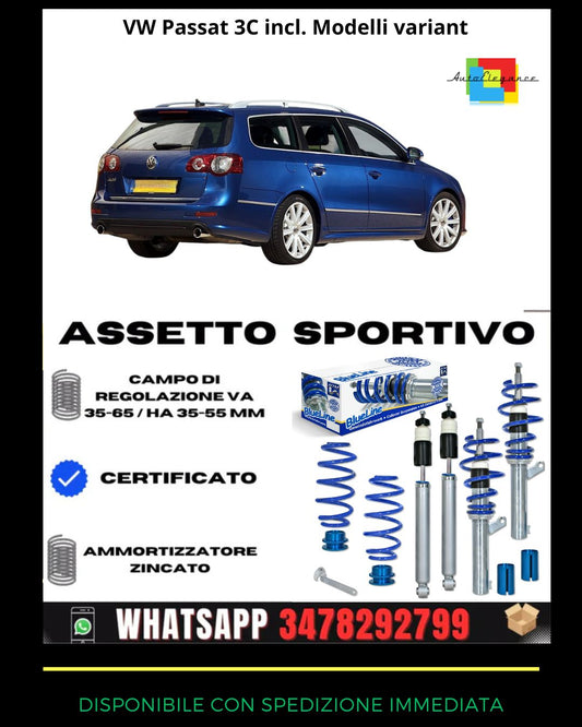 🔥Assetto sportivo PER VW Passat 3C incl. Modelli variant🔥
