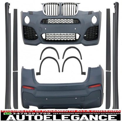 complete conversion body kit suitable for bmw x4 f26 (2014-03.2018) m-tehnik design 
