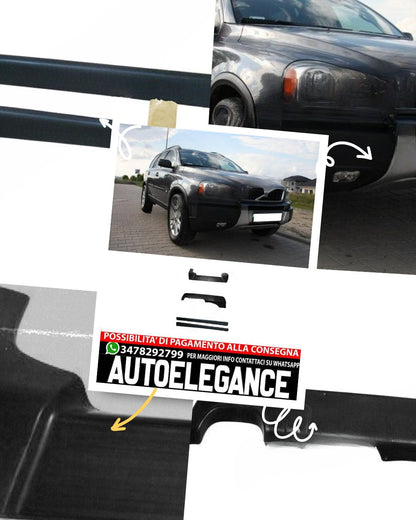 Spoiler Anteriore + Diffusore Posteriore + Minigonne Laterale per VOLVO XC90 200