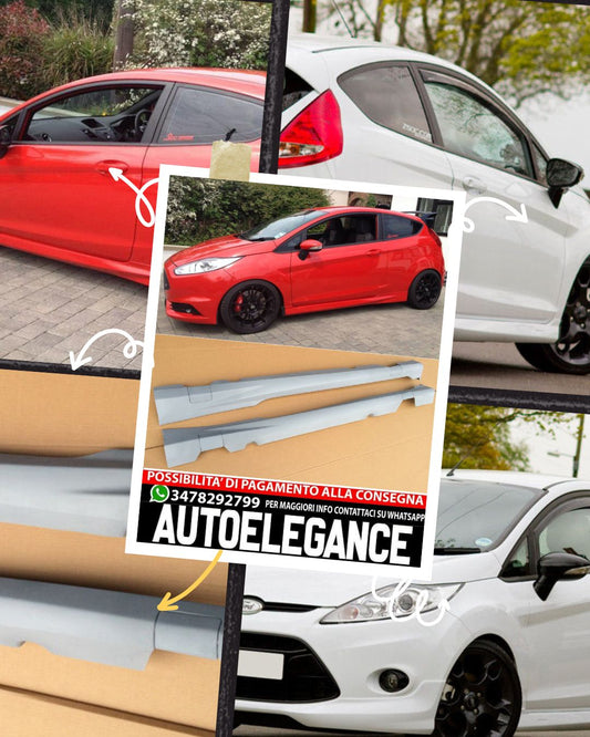 SKIRTS SUITABLE FOR FORD FIESTA 7 ( 2008-2015 ) - ST STYLE 