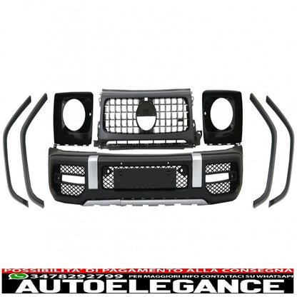 Front bumper suitable for mercedes g-class w463 / w464 (2018-up) design g63