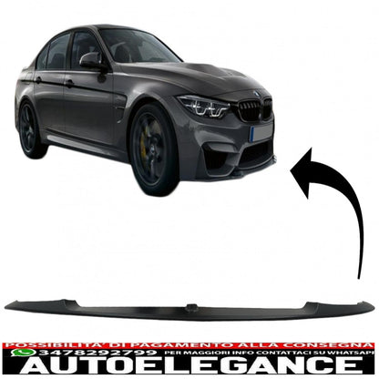 Front Bumper Spoiler Suitable for BMW 3 Series F30/F31 Sedan/Touring (2011-up) M3 CS Design 