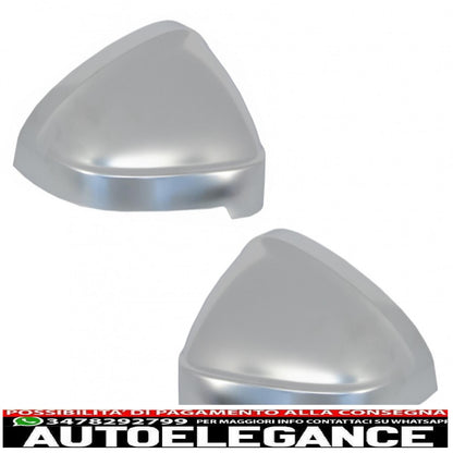Copri specchietti adatti per audi a5 f5 (2017+) alloggiamento completo placcato in alluminio con assistenza laterale AUTOELEGANCERICAMBI