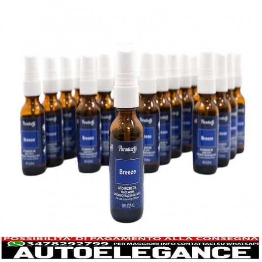 Paradise Air Fresh atomizzatore olio deodorante spray 25 ml Brezza 25 unità diffusore di aromi
