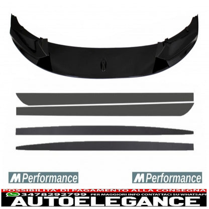 kit aggiuntivo conversione estensione al design m-performance adatto per bmw serie 5 f10 f11 (2011-2017) berlina touring