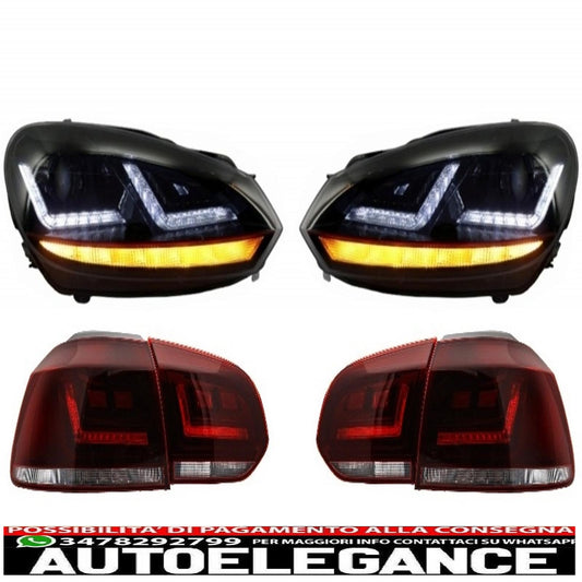 Osram Ledriving fanale posteriore a LED con fari allo xeno adatti per vw golf 6 vi (2008-2012) luci di svolta sequenziali dinamiche