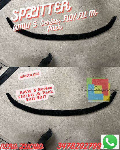 ⭐⭐Splitter suitable for ⭐BMW 5 Series F10/F11 ⭐ M-Pack 2011-2017 Version 3⭐⭐ 