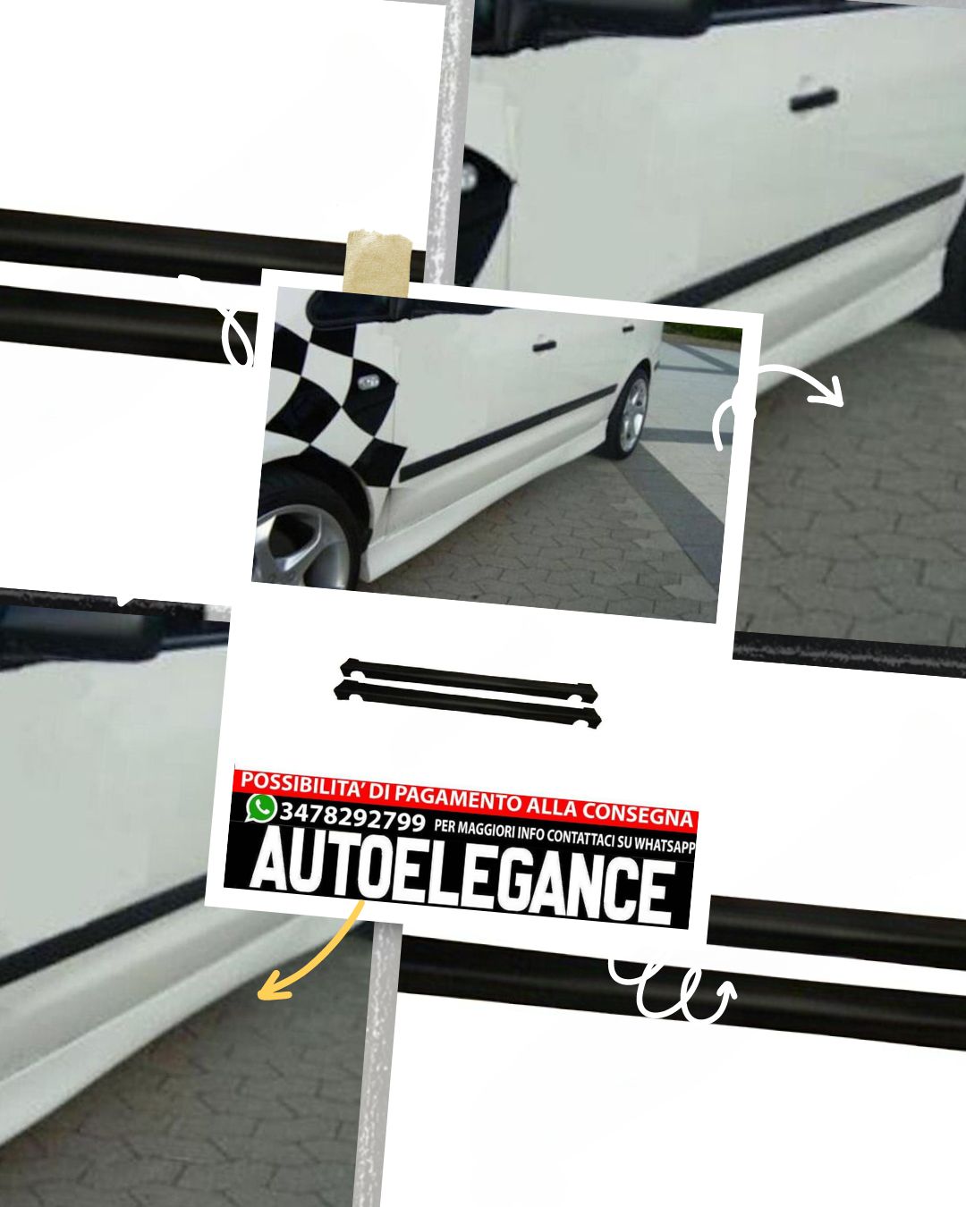 SPOILER adatto per VW SHARAN
