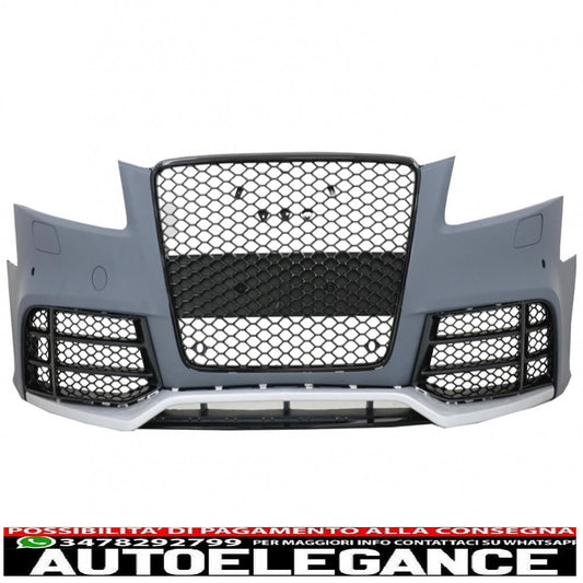 paraurti anteriore adatto per audi a5 8t pre restyling (2007-2011) design rs5