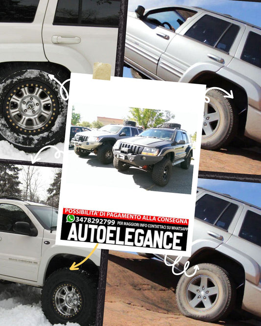 Parafanghi ADATTO PER JEEP GRAND CHEROKEE (1998-2004)