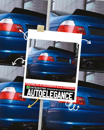 SPOILER adatto per BMW 3 E46 1998-2005 Coupe