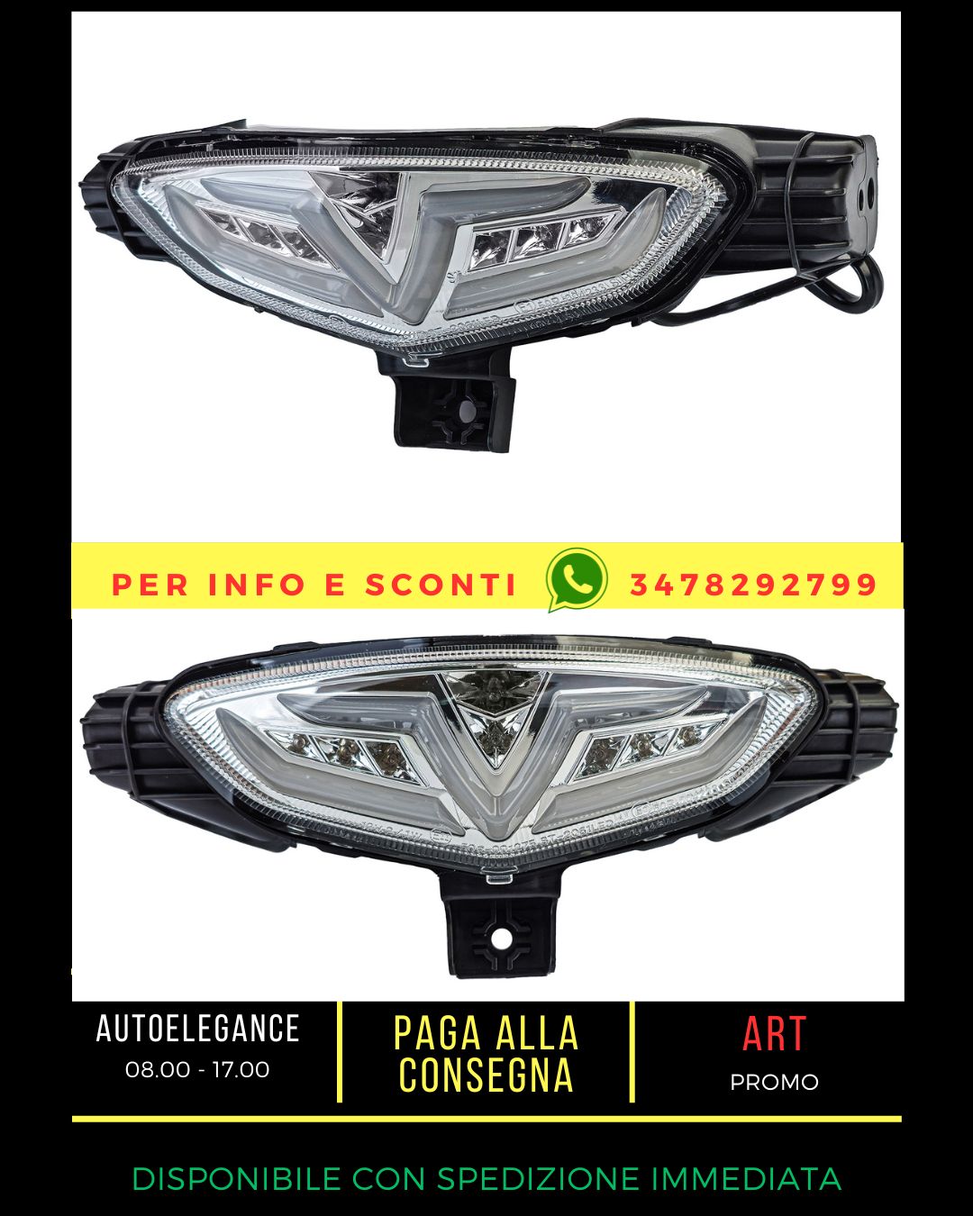 ⭐Fanale posteriore a LED in vetro trasparente per Suzuki DL-650 V-STROM 12-13⭐