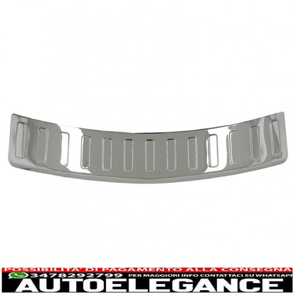 Rear Bumper Protector Sill Plate Step Cover Aluminum Fit For Mercedes M-Class W164 SUV (2005-2011) 