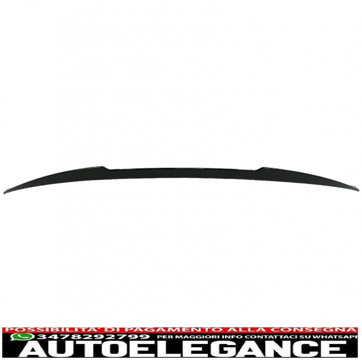 Trunk Spoiler Suitable for BMW 3 Series G20 Sedan (2019 onwards) M3 Design Piano Black 