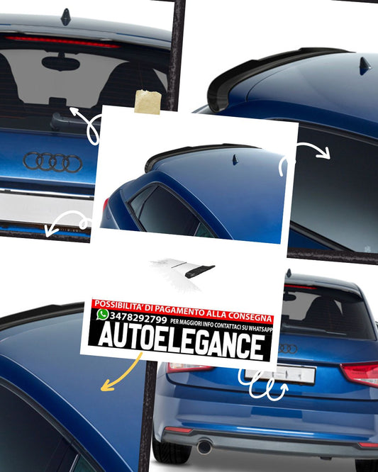 Alettone posteriore adatto per Audi A1 8X Sportback