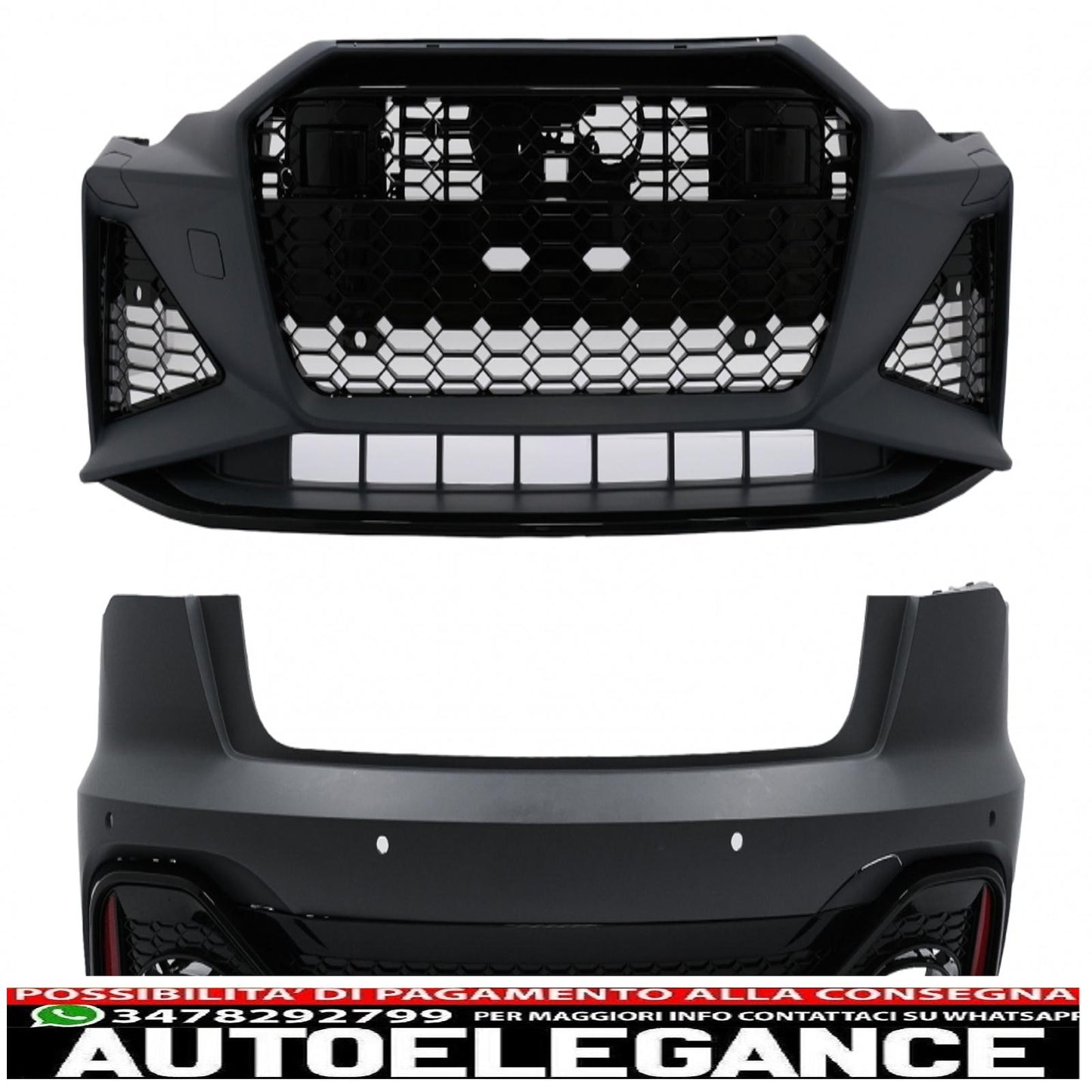 complete body kit suitable for audi a6 c8 4k limousine (2018-2022) racing design 