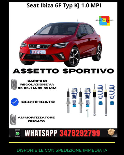 🔥Assetto sportivo adatto per  Seat Ibiza 6F Typ KJ 1.0 MPI 2017+🔥