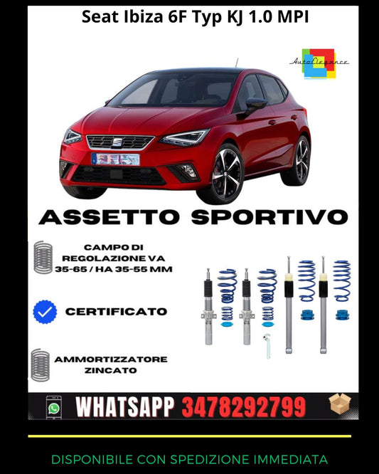 🔥Assetto sportivo adatto per  Seat Ibiza 6F Typ KJ 1.0 MPI 2017+🔥