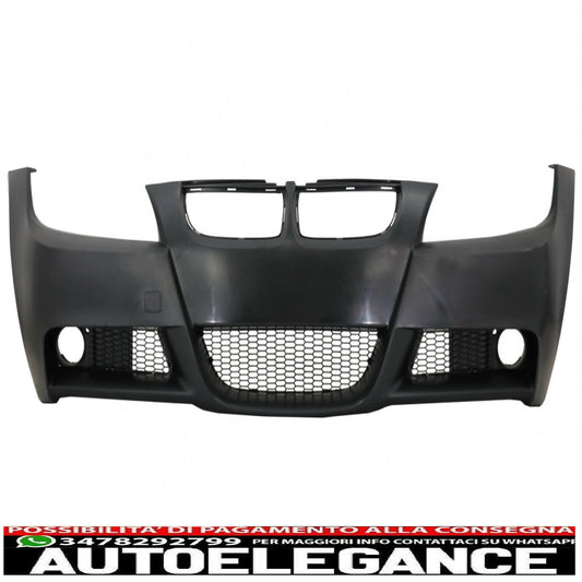 paraurti anteriore adatto per bmw serie 3 e90 e91 berlina touring (2004-2008) design m-technik senza pdc sra