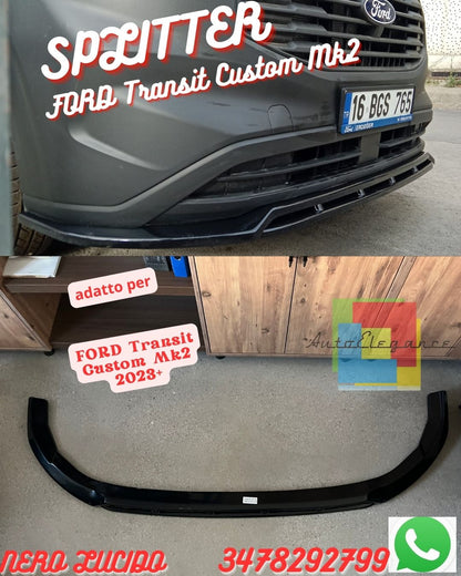 ⭐Splitter suitable for FORD Transit Custom Mk2 2023+ Version 2 ⭐ 