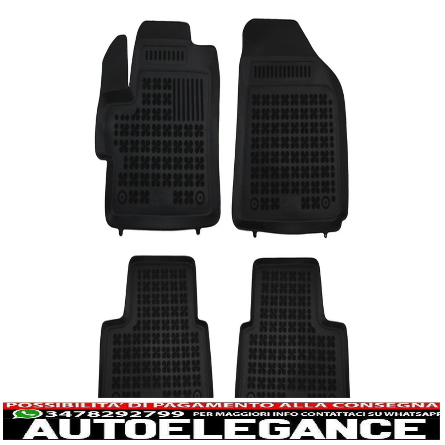 black mat suitable for suitable for chevrolet spark (2005-2009)
