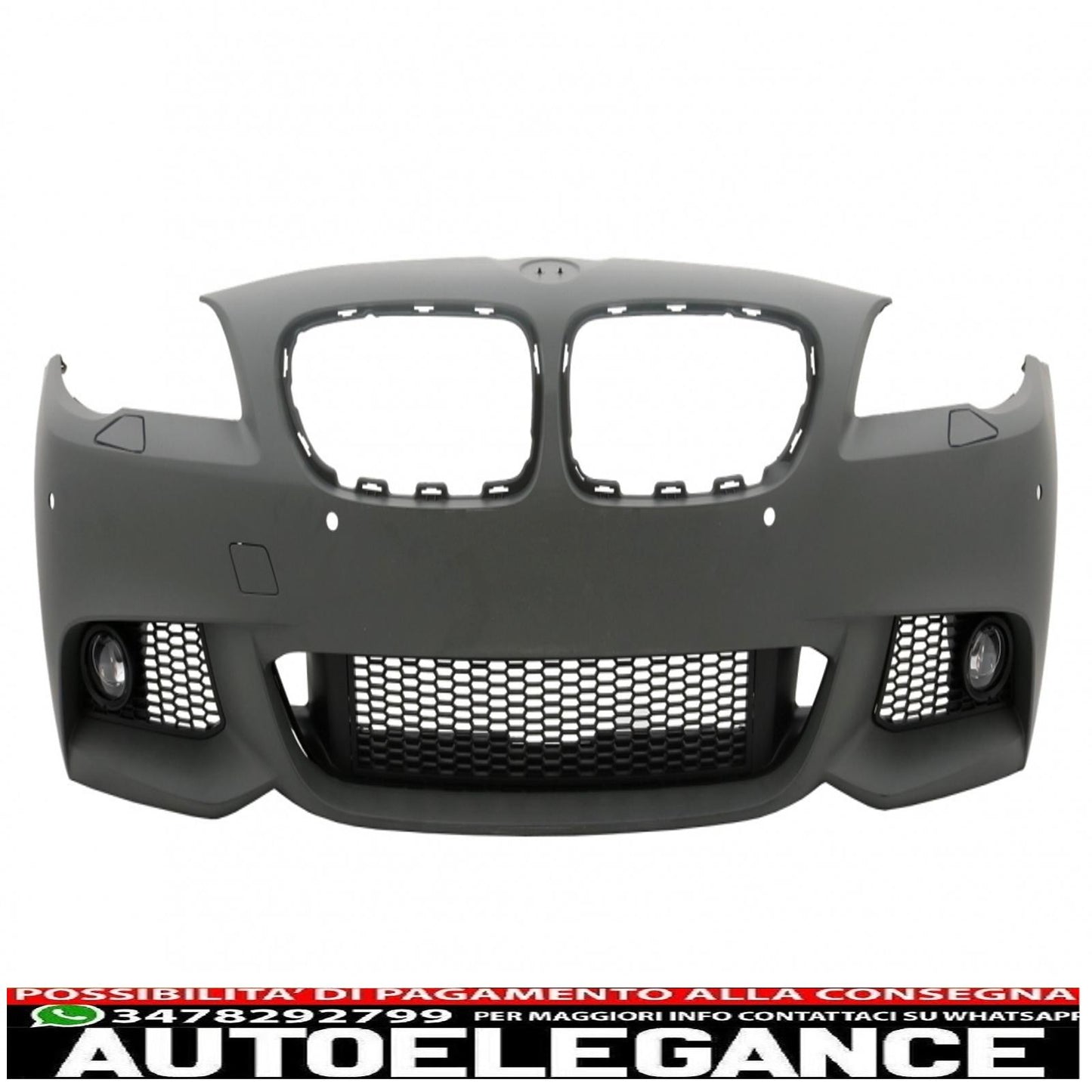 paraurti anteriore adatto per bmw serie 5 f10 f11 (07.2010-2013) non lci berlina touring m-technik design