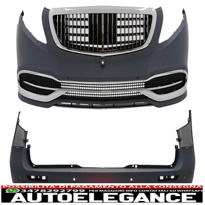 complete body kit suitable for mercedes v-class w447 (2014-03.2019) design 2020 
