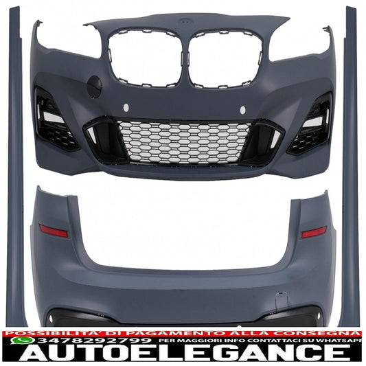 kit carrozzeria adatto per bmw serie 2 f46 lci gran tourer (05.2017-12.2019) m-technik design